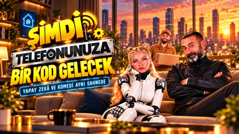 Şimdi Telefonunuza Bir Kod Gelecek: Yapay Zekâ ve Komedi Aynı Sahnede